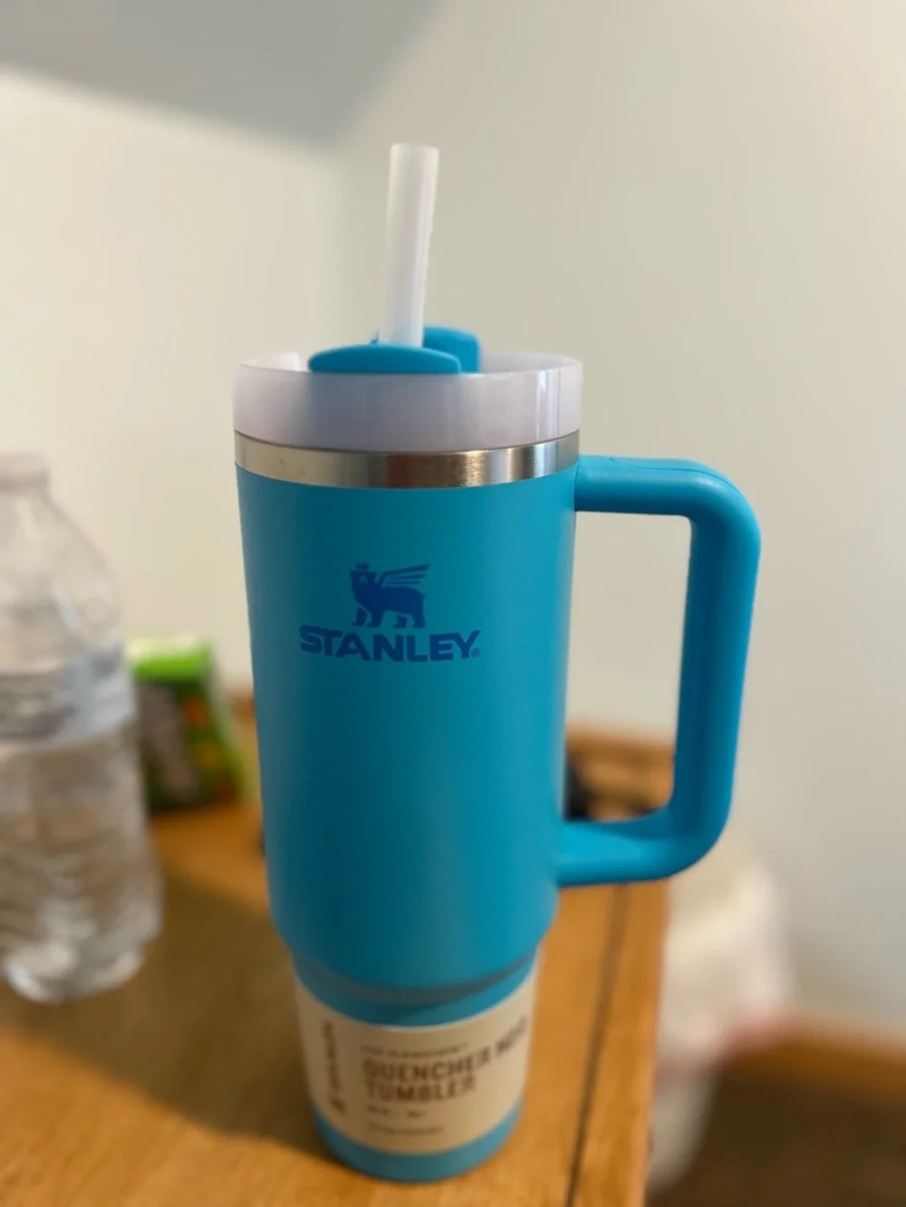 Stanley Bright Blue Quencher Handle Tumbler with Straw Lid - Picture 5 of 5